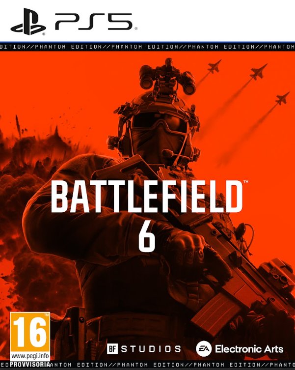 Battlefield 6 Phantom Edition PS5 EU Prevendita Battlefield 6 Phantom Edition PS5 EU Prevendita
